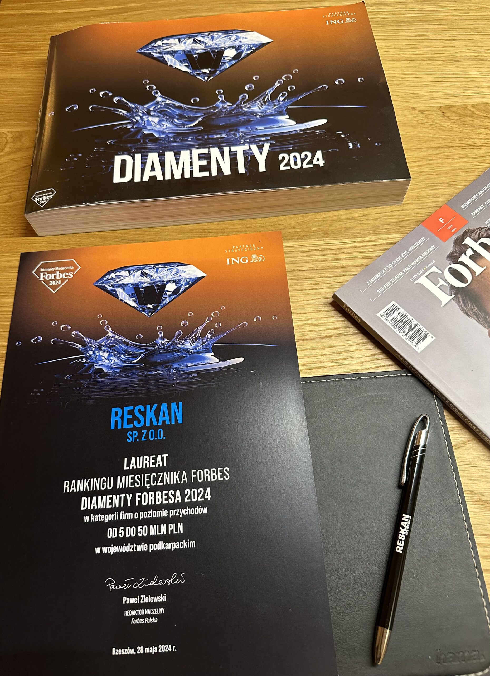 RESKAN Sp. z o.o. Diamentem Forbesa